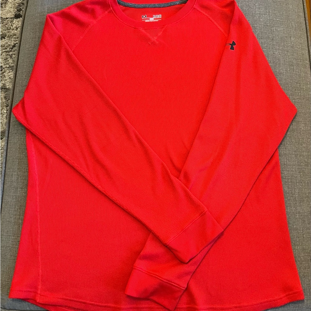 Under Armour Men's Vibrant Red Crewneck Sweater